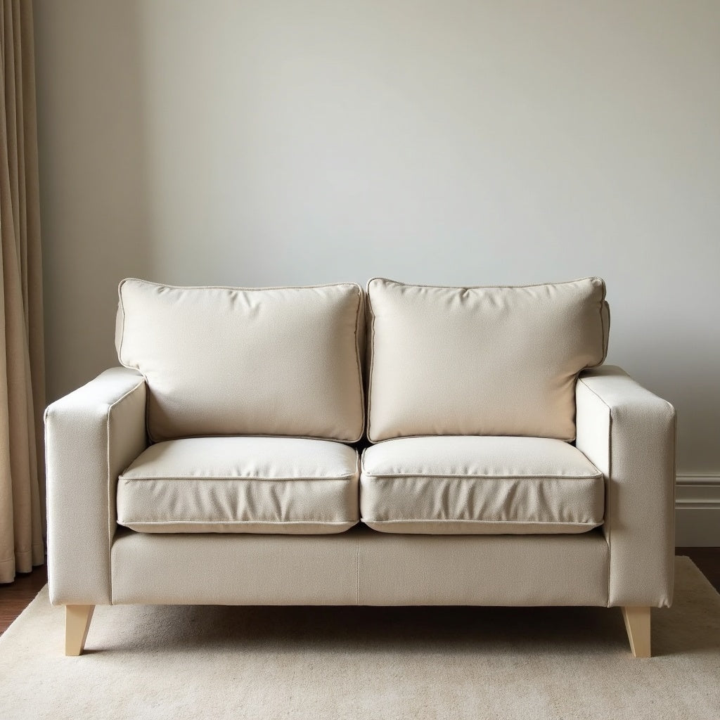 Cranleigh Two Seat Sofa – Natural detail 5 – Aurum De London