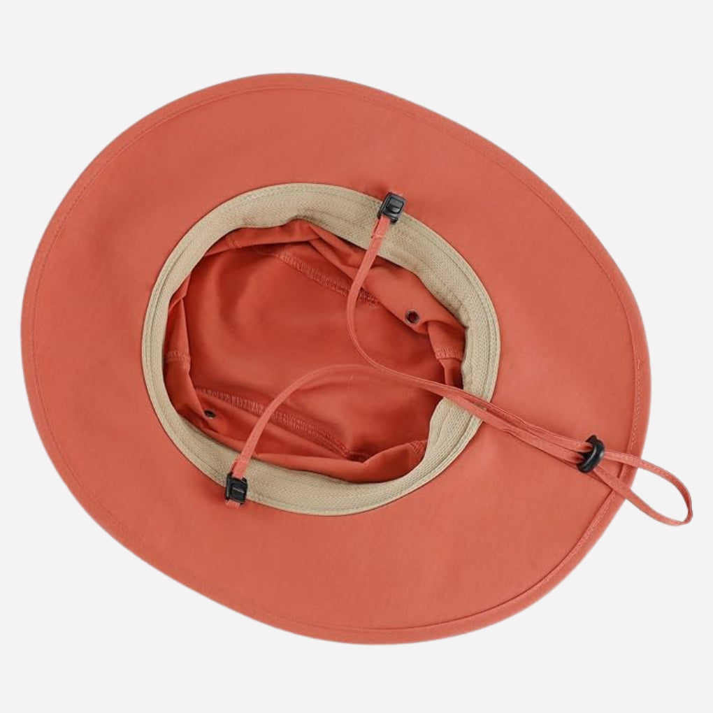 men's upf 50+ wide-brim bucket sun hat – Aurum De London