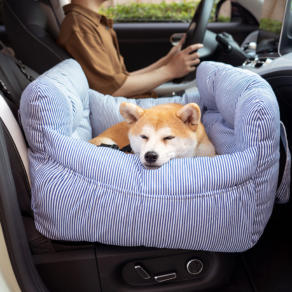 3-in-1 bolster dog travel bed for car, shoulder and home – view 10 – Aurum De London