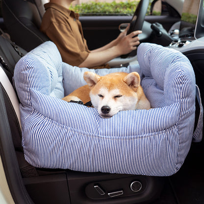 3-in-1 bolster dog travel bed for car, shoulder and home – view 10 – Aurum De London