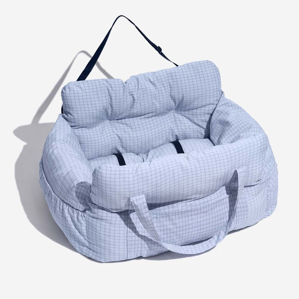 3-in-1 bolster dog travel bed for car, shoulder and home – view 4 – Aurum De London