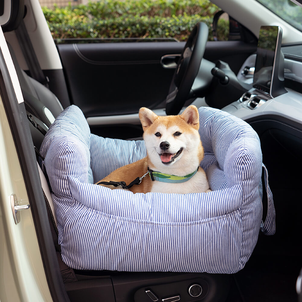 3-in-1 bolster dog travel bed for car, shoulder and home – view 7 – Aurum De London