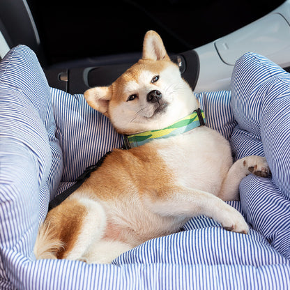 3-in-1 bolster dog travel bed for car, shoulder and home – view 9 – Aurum De London