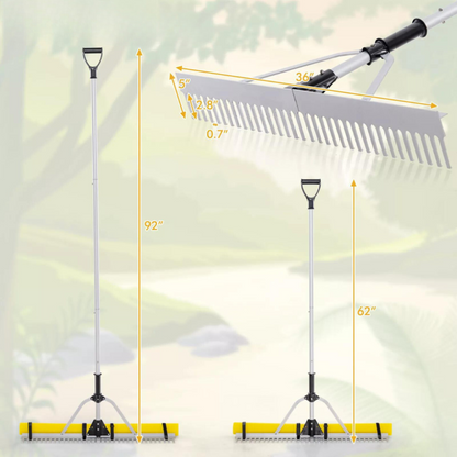 garden rake – 4
