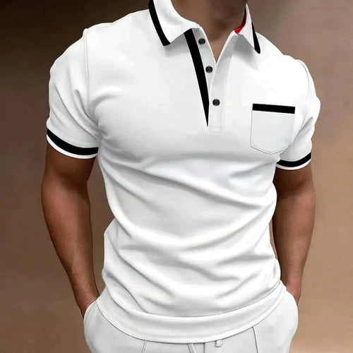 men's elegant cotton polo shirt – Aurum De London