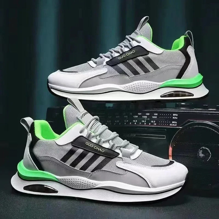 lightweight breathable mesh running shoes – view 3 – Aurum De London
