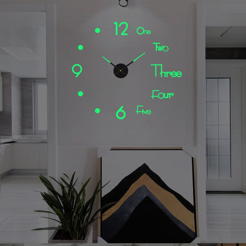 wall clock – 9