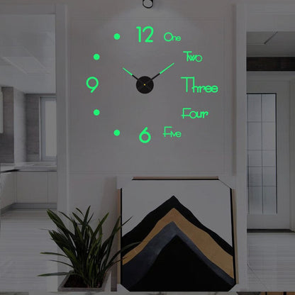 wall clock – 9