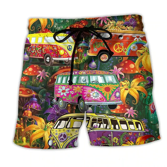men's quick-dry printed swim shorts – Aurum De London